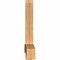 Ekena Millwork Bellingham Timber Gable Bracket, Western Red Cedar, 96"W x 40"H x 5 1/2"D x 5 1/2"F, 10/12 Pitch GBW096X40X0606BEL00SWR - alternate 2